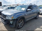 2018 Volkswagen Atlas 3.6l V6 Sel Light Blue vin: 1V2RR2CA7JC582187