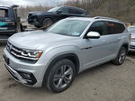 2018 Volkswagen Atlas Sel Silver vin: 1V2RR2CA7JC590595