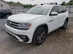 2018 Volkswagen Atlas Sel White vin: 1V2RR2CA8JC564927