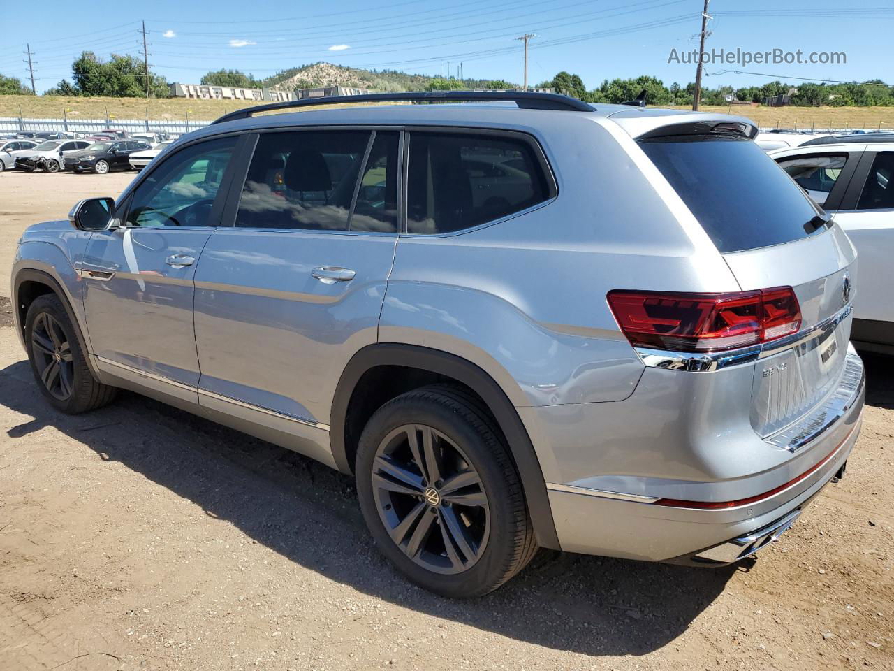 2021 Volkswagen Atlas Se Серый vin: 1V2RR2CA8MC525033