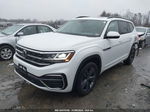 2021 Volkswagen Atlas 3.6l V6 Se W/technology R-line White vin: 1V2RR2CA8MC611376