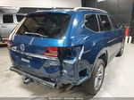 2018 Volkswagen Atlas 3.6l V6 Sel Dark Blue vin: 1V2RR2CAXJC583639