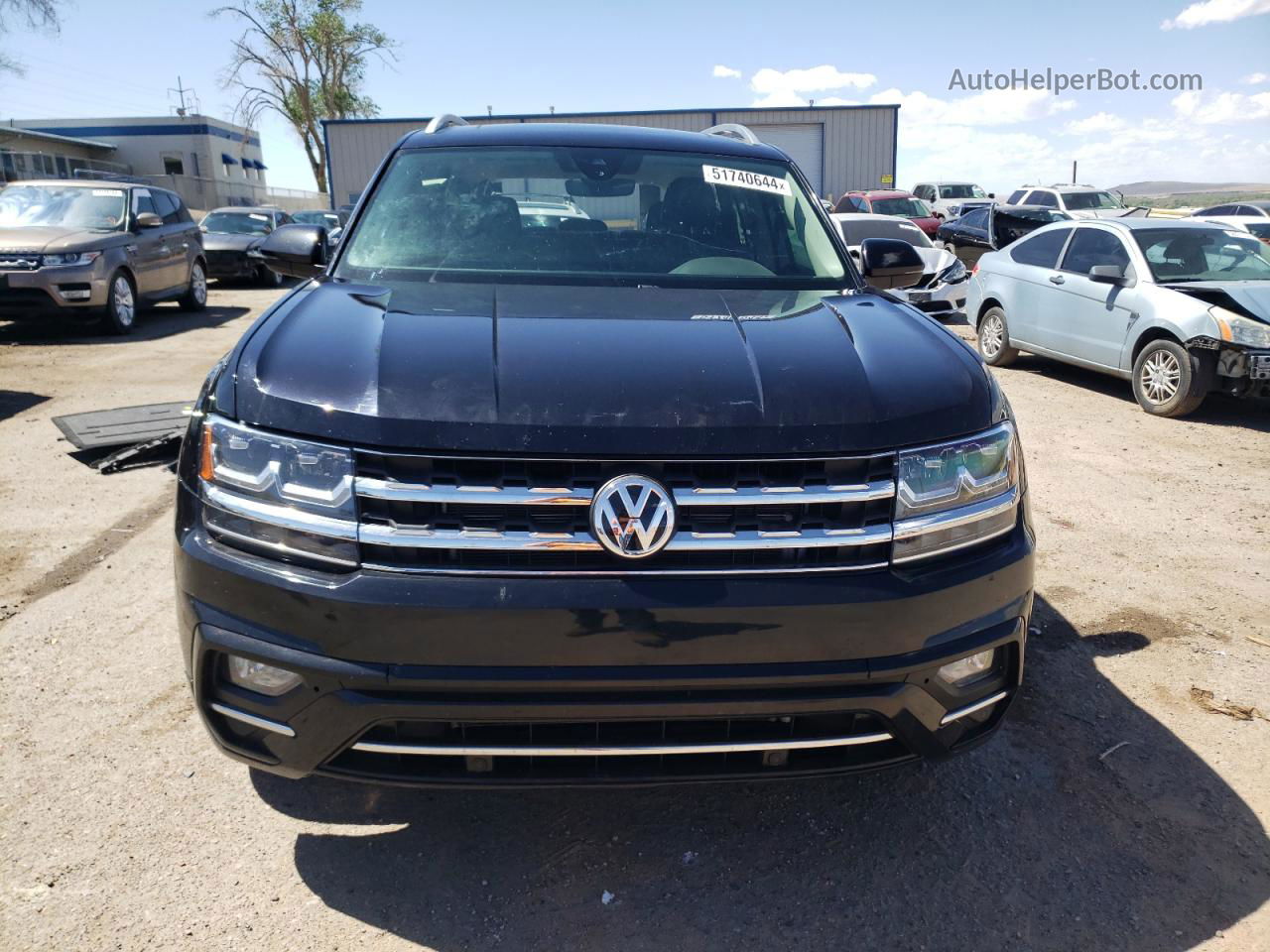 2018 Volkswagen Atlas Sel Black vin: 1V2SR2CA7JC559736