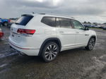 2021 Volkswagen Atlas Sel R-line White vin: 1V2SR2CAXMC581492