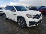 2021 Volkswagen Atlas Sel R-line White vin: 1V2SR2CAXMC581492