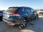 2021 Volkswagen Atlas Cross Sport Sel Premium Blue vin: 1V2TE2CA8MC221556