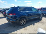 2021 Volkswagen Atlas 2.0t Sel Premium Синий vin: 1V2TP2CAXMC543481