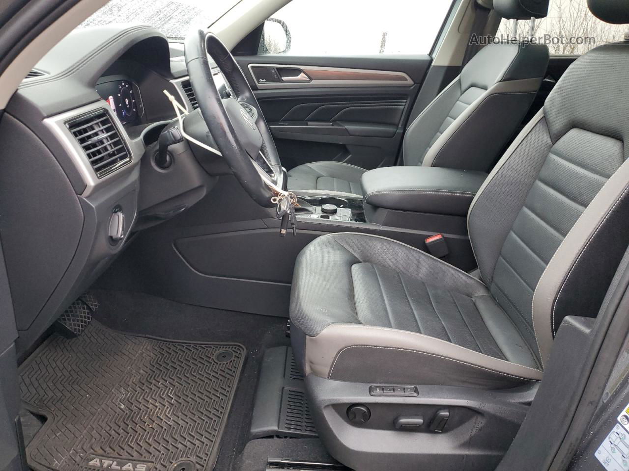 2021 Volkswagen Atlas Sel Premium Серый vin: 1V2TR2CA1MC530922