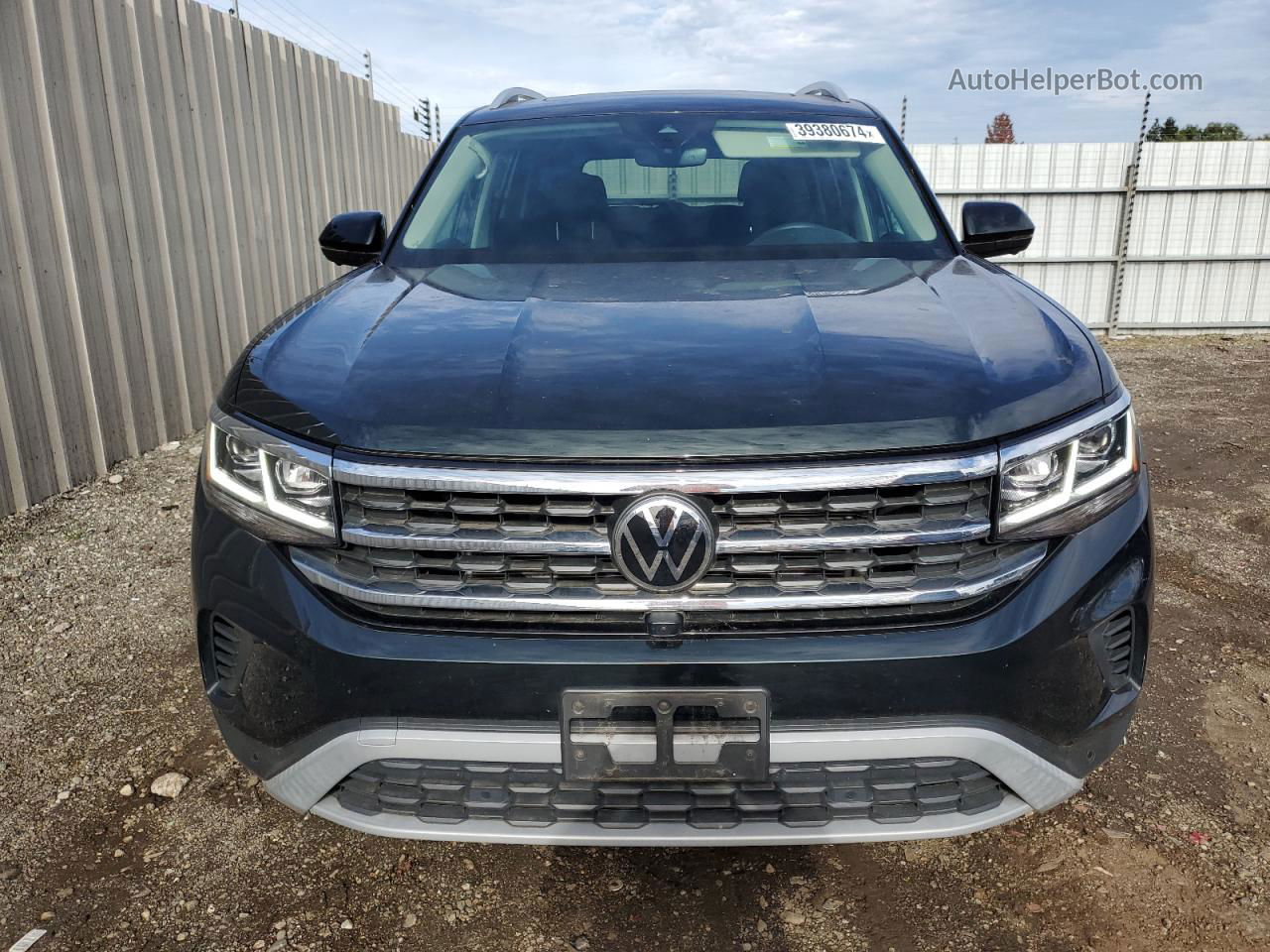 2021 Volkswagen Atlas Sel Premium Black vin: 1V2TR2CA2MC593477