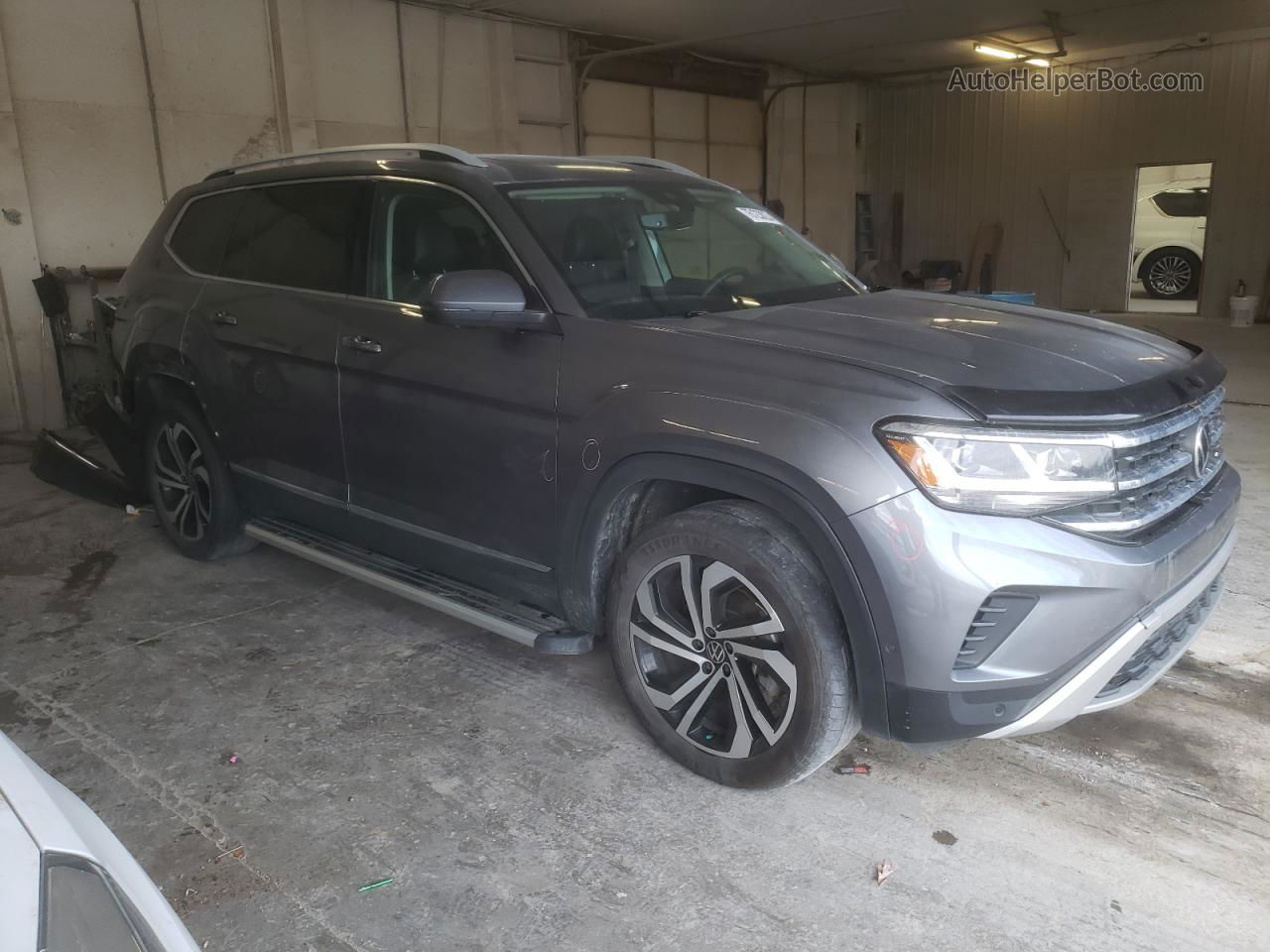 2021 Volkswagen Atlas Sel Premium Gray vin: 1V2TR2CA3MC541257