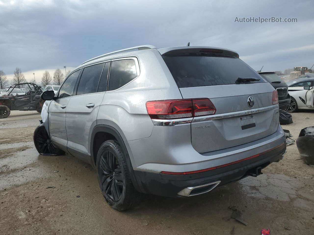 2021 Volkswagen Atlas Sel Premium Silver vin: 1V2TR2CA5MC514321