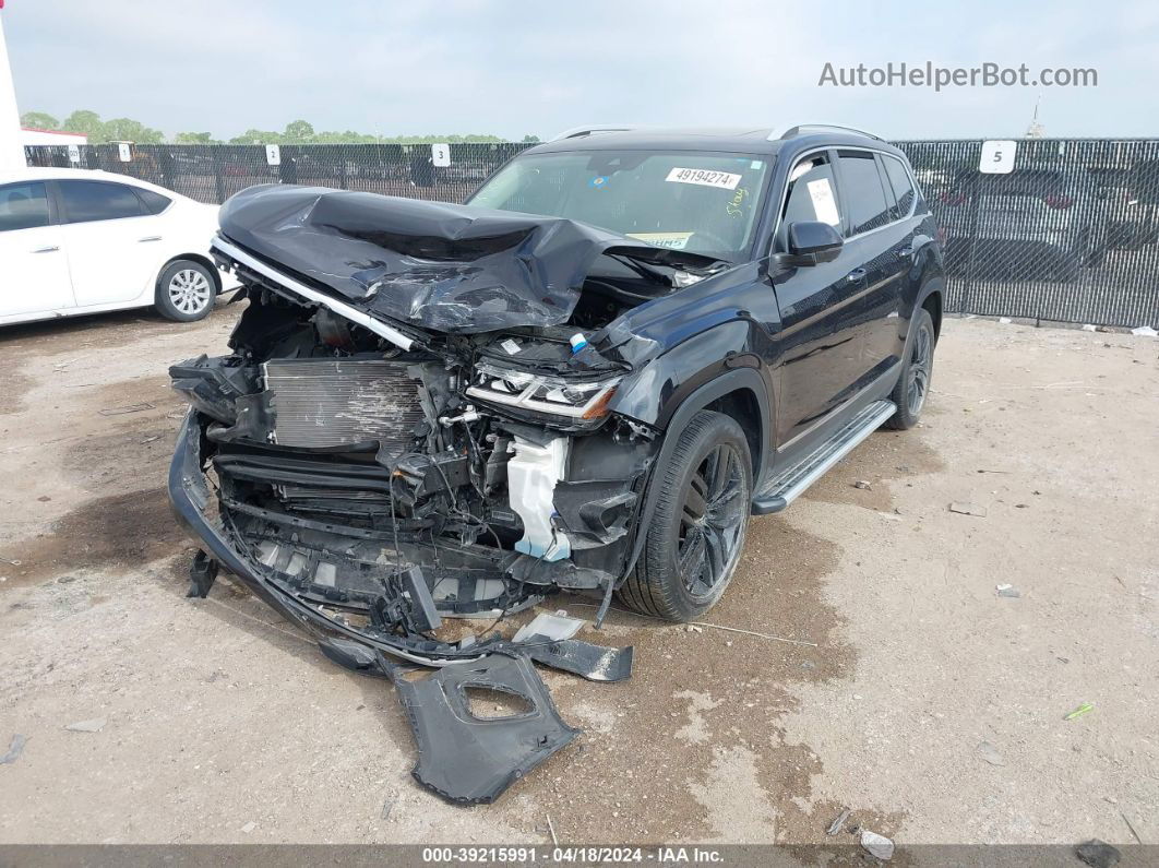 2021 Volkswagen Atlas 3.6l V6 Sel Premium Черный vin: 1V2TR2CA5MC528283