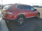 2021 Volkswagen Atlas Sel Premium Red vin: 1V2TR2CA6MC511587