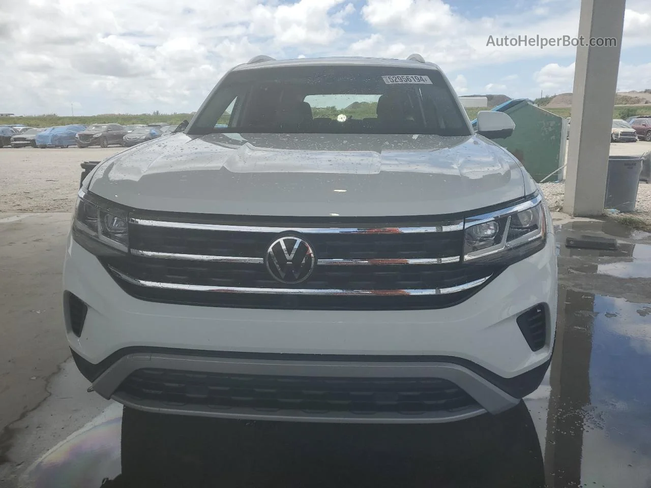 2021 Volkswagen Atlas Sel Premium White vin: 1V2TR2CA7MC561415