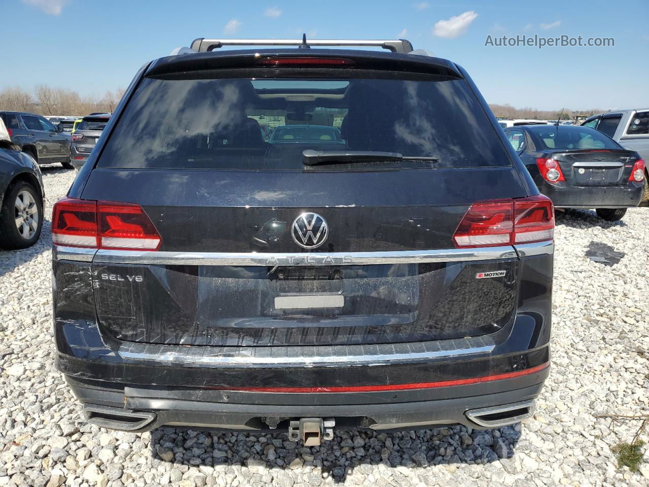 2021 Volkswagen Atlas Sel Premium Black vin: 1V2TR2CAXMC511625