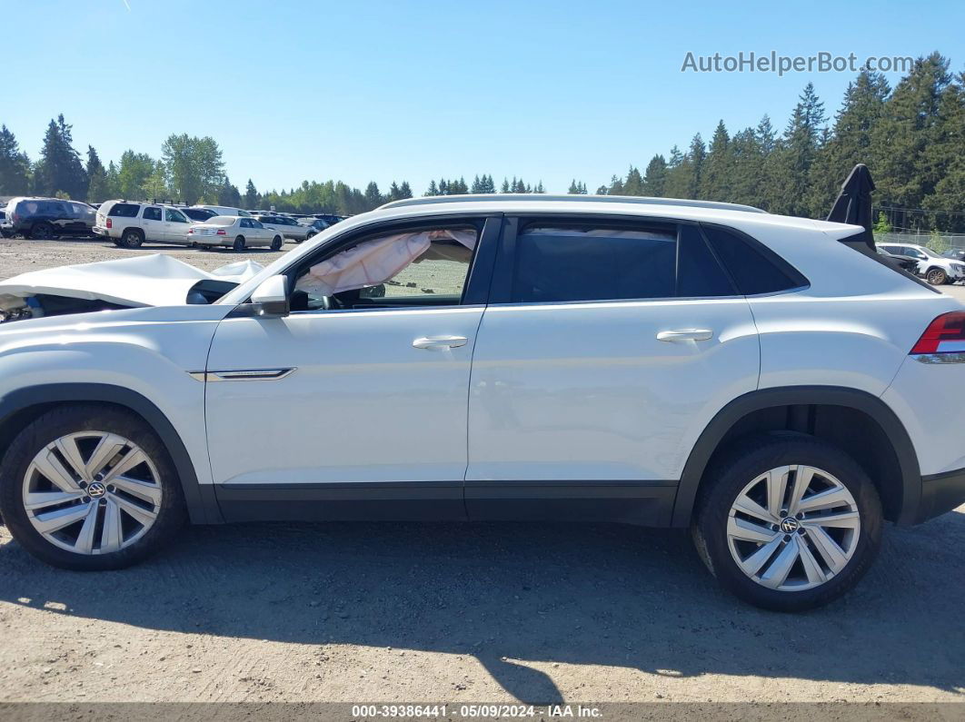 2021 Volkswagen Atlas Cross Sport 2.0t Se W/technology Белый vin: 1V2WC2CA2MC203136