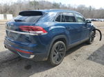 2021 Volkswagen Atlas Cross Sport Se Blue vin: 1V2WC2CA6MC232316