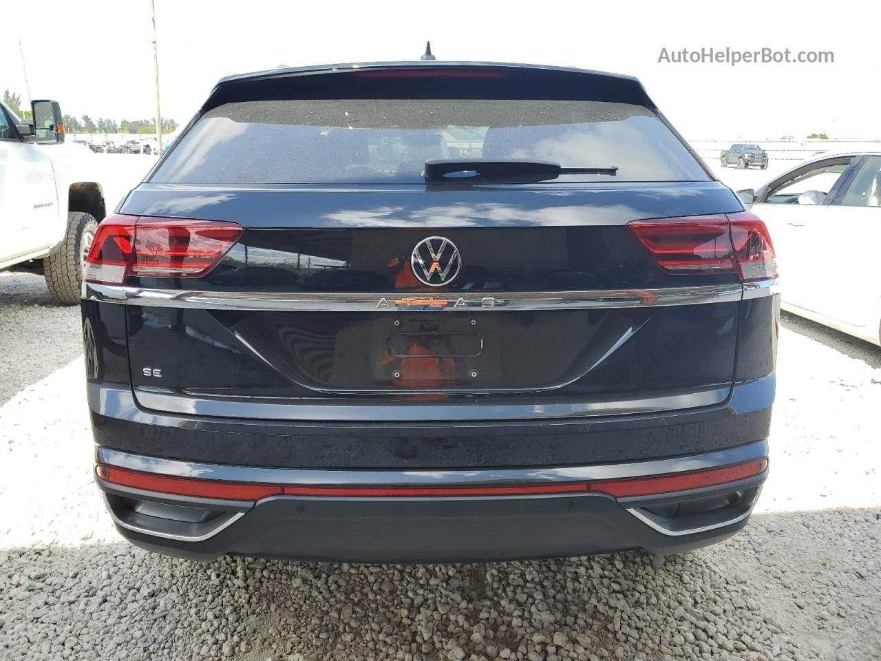 2021 Volkswagen Atlas Cross Sport Se Black vin: 1V2WC2CAXMC234697