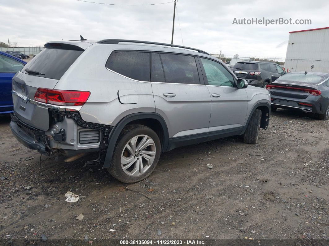 2021 Volkswagen Atlas 3.6l V6 Se W/technology Gray vin: 1V2WR2CA1MC541982