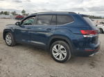 2021 Volkswagen Atlas Se Blue vin: 1V2WR2CA1MC542260