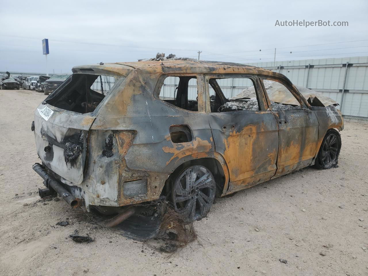 2021 Volkswagen Atlas Se Burn vin: 1V2WR2CA6MC528838