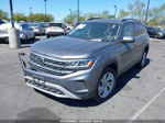 2021 Volkswagen Atlas 3.6l V6 Se W/technology Blue vin: 1V2WR2CA8MC558648