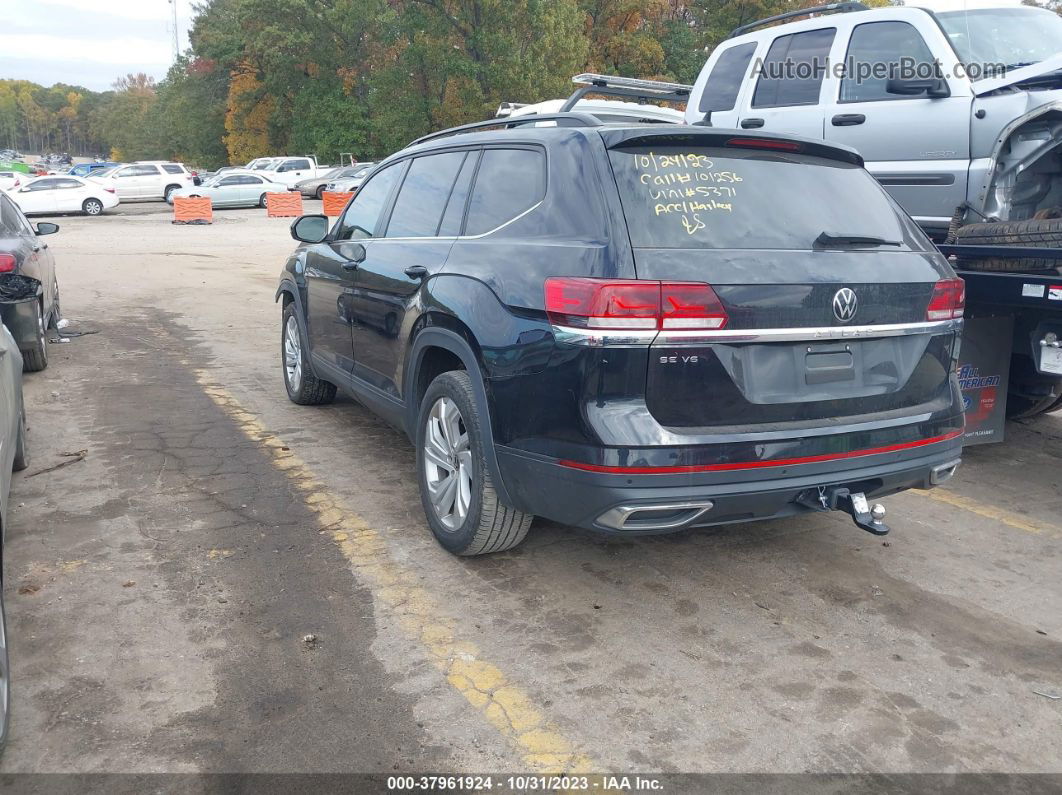 2021 Volkswagen Atlas 3.6l V6 Se W/technology Черный vin: 1V2WR2CA9MC555371