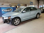 2012 Volkswagen Passat S Turquoise vin: 1VWAH7A30CC023406