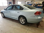 2012 Volkswagen Passat S Turquoise vin: 1VWAH7A30CC023406