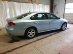 2012 Volkswagen Passat S Turquoise vin: 1VWAH7A30CC023406