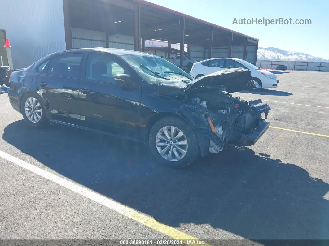 2013 Volkswagen Passat 2.5l S Черный vin: 1VWAH7A30DC018997