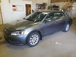 2013 Volkswagen Passat S Silver vin: 1VWAH7A30DC055659