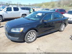 2013 Volkswagen Passat 2.5l S Black vin: 1VWAH7A31DC056769