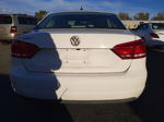 2012 Volkswagen Passat S White vin: 1VWAH7A32CC045486