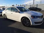 2012 Volkswagen Passat S White vin: 1VWAH7A32CC045486