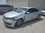 2014 Volkswagen Passat S Silver vin: 1VWAH7A32EC016038