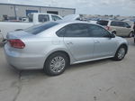 2014 Volkswagen Passat S Silver vin: 1VWAH7A32EC016038