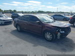 2014 Volkswagen Passat 2.5l S Maroon vin: 1VWAH7A32EC021918