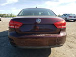 2014 Volkswagen Passat S Burgundy vin: 1VWAH7A32EC021921