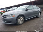 2012 Volkswagen Passat 2.5l S Gray vin: 1VWAH7A33CC019639