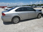 2013 Volkswagen Passat S Silver vin: 1VWAH7A34DC147972