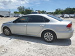 2013 Volkswagen Passat S Silver vin: 1VWAH7A34DC147972