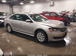 2013 Volkswagen Passat 2.5l S Silver vin: 1VWAH7A35DC098572