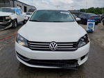 2014 Volkswagen Passat S White vin: 1VWAH7A35EC003025