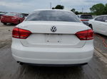 2014 Volkswagen Passat S White vin: 1VWAH7A35EC003025