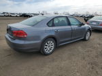 2013 Volkswagen Passat S Silver vin: 1VWAH7A36DC045699