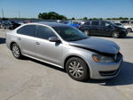 2013 Volkswagen Passat S Silver vin: 1VWAH7A37DC125108