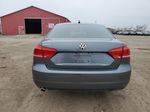 2013 Volkswagen Passat S Gray vin: 1VWAH7A37DC131068