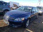 2012 Volkswagen Passat S Blue vin: 1VWAH7A38CC069288