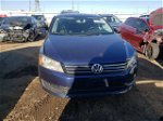 2012 Volkswagen Passat S Blue vin: 1VWAH7A38CC069288